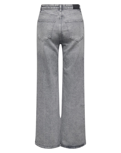 Juicy Wide Leg Denim Jeans - Only
